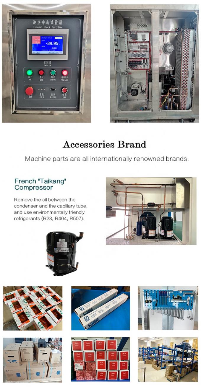 Suhu Kelembaban Cycling Chamber Iklim Lingkungan Thermal Shock Test Machine 1