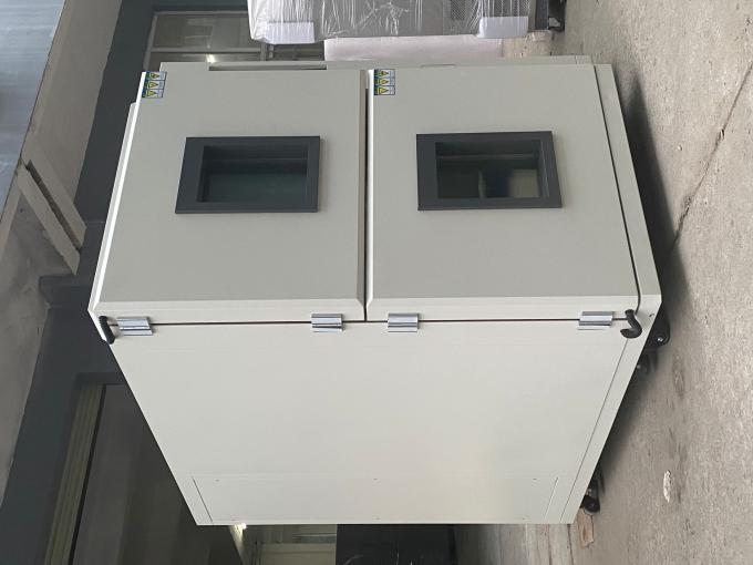 Dua Kotak Perubahan Cepat Cairan Dampak Panas Ke Ruang Kejut Termal Cair 1