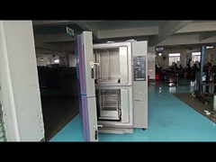 R404A/R23 dua kotak Thermal Shock Test Chamber, -40C~150C Dua Zona, Metode pendinginan air