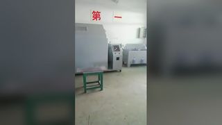 Ruang semprotan garam katup gas rumah tangga, uji keamanan terhadap karat kelembaban untuk perangkat keras gas