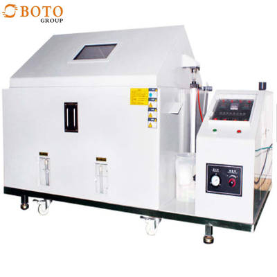 Salt Spray Test Chamber PLC/PC Control System 0.3mm~0.8mm Spray Nozzle 0.2Mpa~0.4Mpa Pressure