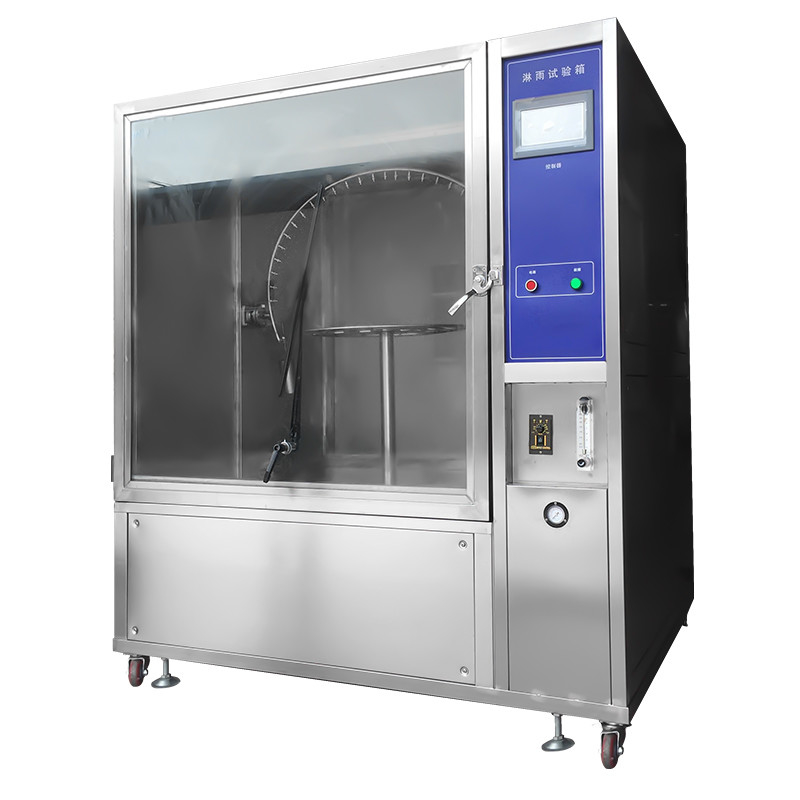 Water Waterproof Test Cabinet IPX3 IPX4 IPX5 IPX6 Rain Drop Tester Rain Simulation Chamber Environmental Rain Spray Test