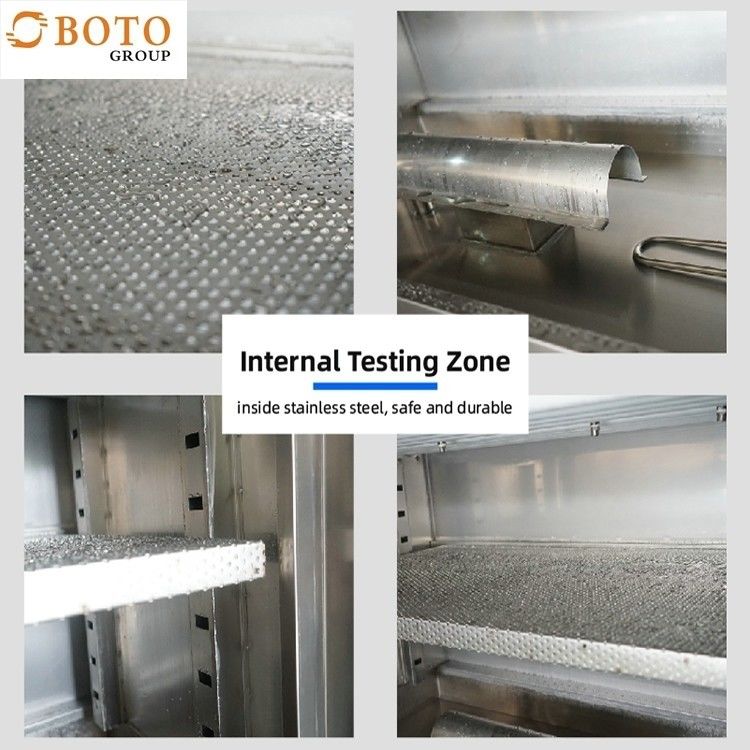 UV Test Chamber 0 - 1200mW/Cm2 Durability UV LampTesting Equipment yang digunakan dalam cat resin plastik