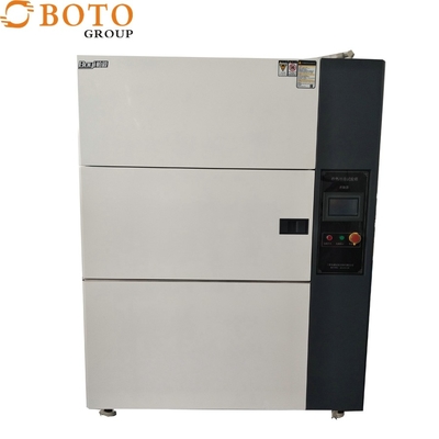 Oven Pengeringan Lab Premium Tiga Ruang Berdampak Panas & Dingin Tipe Kotak Mematuhi Standar ISO
