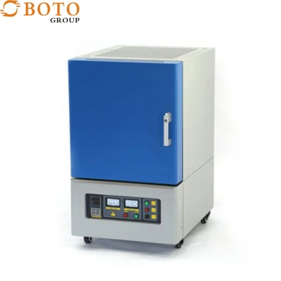 Konsumsi energi rendah Laboratorium suhu tinggi 1800°C Muffle oven